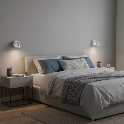 Ideal Lux - LED Sienas starmetis BEAN LED/3W/230V CRI 90 balta