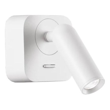 Ideal Lux - LED Sienas starmetis BEAN LED/3W/230V CRI 90 balta