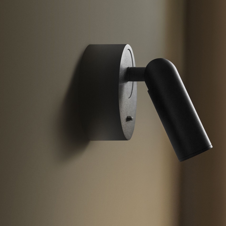 Ideal Lux - LED Sienas starmetis BEAN LED/3W/230V CRI 90 melna