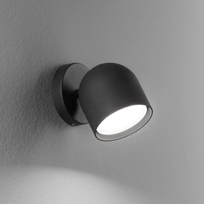 Ideal Lux - LED Sienas starmetis DODO 1xGX53/9W/230V melna
