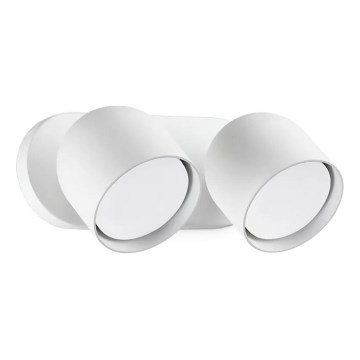 Ideal Lux - LED Sienas starmetis DODO 2xGX53/9W/230V balta