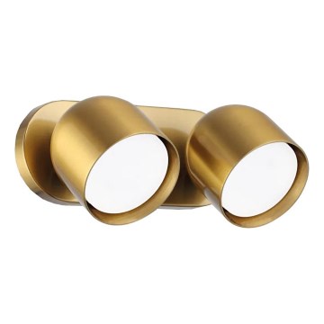 Ideal Lux - LED Sienas starmetis DODO 2xGX53/9W/230V misiņš