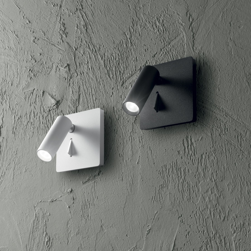 Ideal Lux - LED Sienas starmetis LITE LED/3W/230V CRI 90 balta
