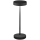 Ideal Lux - LED Skārienvadāma uzlādējama lampa TOFFEE LED/2W/5V IP54 melna