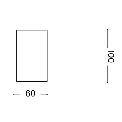 Ideal Lux - LED spot gaismeklis LOOK 1xGU10/7W/230V CRI 90 6x6 cm misiņš