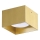 Ideal Lux - LED spot gaismeklis SPIKE 1xGX53/9W/230V 10x10 cm zelta