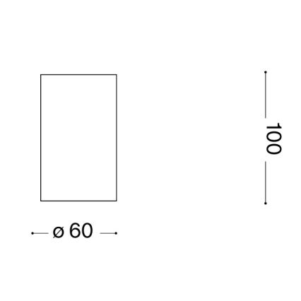 Ideal Lux - LED spota gaismeklis LOOK 1xGU10/7W/230V CRI 90 Ø 6 cm misiņš