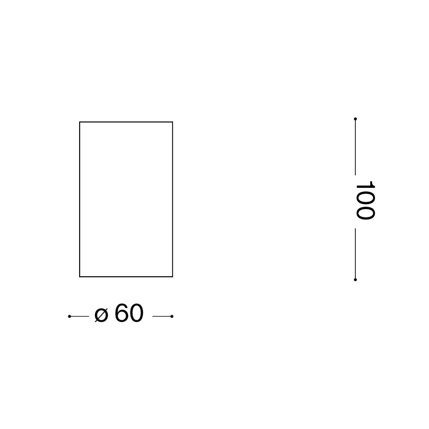 Ideal Lux - LED spota gaismeklis LOOK 1xGU10/7W/230V CRI 90 Ø 6 cm misiņš