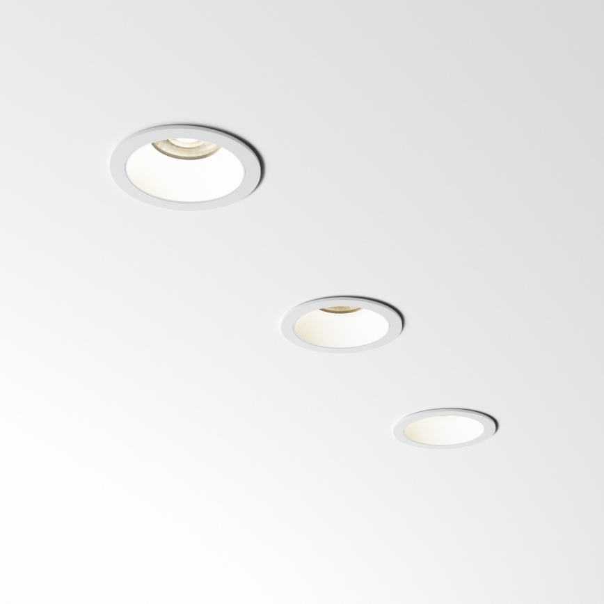 Ideal Lux - LED vannas istabas iebūvējamais griestu gaismeklis GAME TRIM LED/11W/230V 3000K CRI 90 Ø 8,5 cm IP65 balts