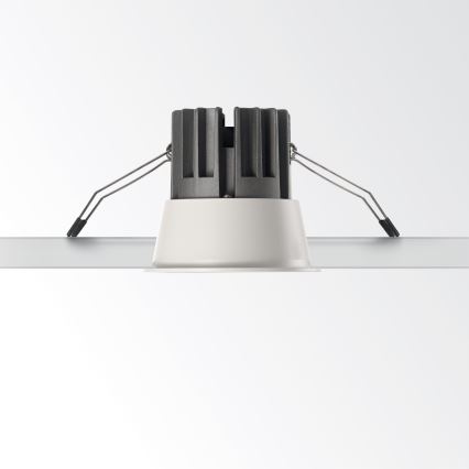 Ideal Lux - LED vannas istabas iebūvējamais griestu gaismeklis GAME TRIM LED/11W/230V 3000K CRI 90 Ø 8,5 cm IP65 balts