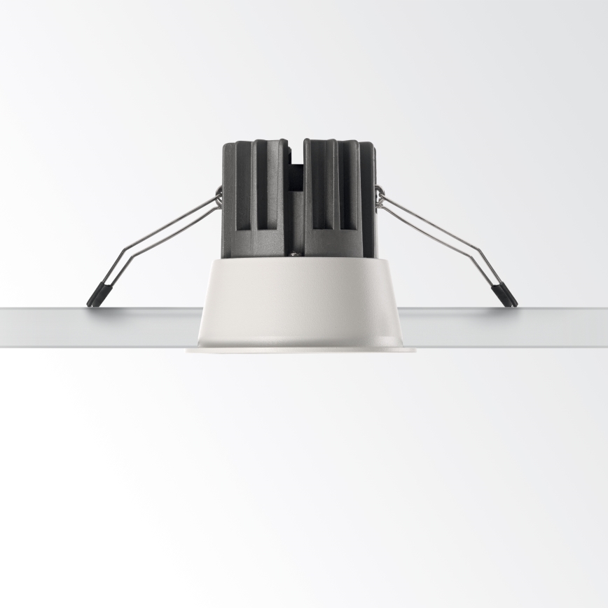 Ideal Lux - LED vannas istabas iebūvējamais griestu gaismeklis GAME TRIM LED/11W/230V 3000K CRI 90 Ø 8,5 cm IP65 balts