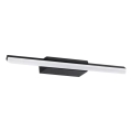 Ideal Lux - LED Vannas istabas spoguļa apgaismojums RIFLESSO LED/10W/230V 42 cm CRI 90 IP54 melna