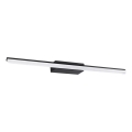 Ideal Lux - LED Vannas istabas spoguļa apgaismojums RIFLESSO LED/16W/230V 62 cm CRI 90 IP54 melna