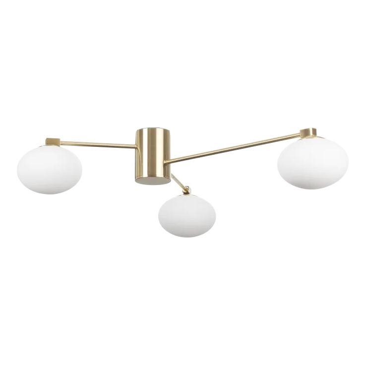 Ideal Lux - LED Virsapmetuma lustra HERMES 3xG9/3W/230V d. 90 cm zelta