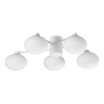 Ideal Lux - LED Virsapmetuma lustra HERMES 5xG9/3W/230V d. 60 cm balta