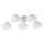 Ideal Lux - LED Virsapmetuma lustra HERMES 5xG9/3W/230V d. 60 cm balta