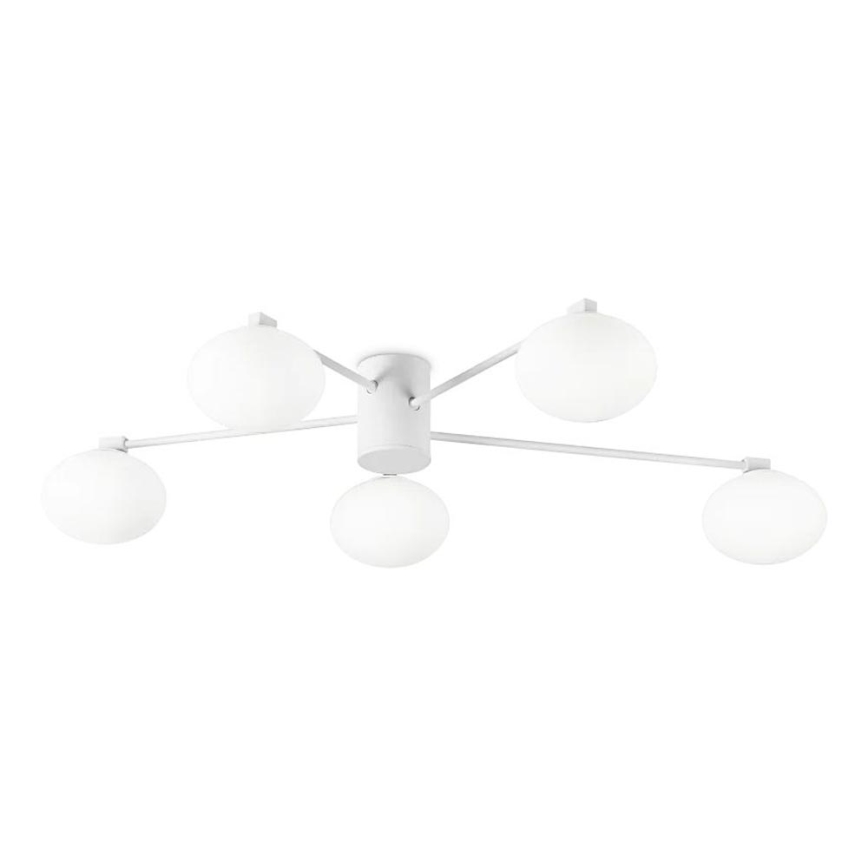 Ideal Lux - LED Virsapmetuma lustra HERMES 5xG9/3W/230V d. 90 cm balta