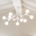 Ideal Lux - LED Virsapmetuma lustra NODINO 9xG9/3W/230V balta