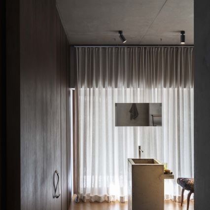 Ideal Lux - LED virziena gaismeklis DYNAMITE 1xGU10/7W/230V CRI 90 melns
