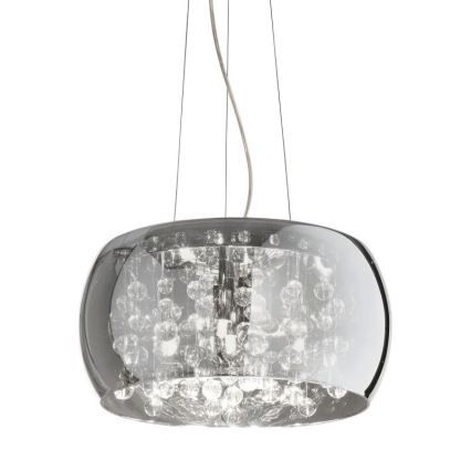 Ideal Lux - Lustra ar auklu AUDI 5xG9/40W/230V dūmakains