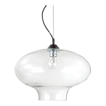 Ideal Lux - Lustra ar auklu BISTRO 1xE27/60W/230V d. 40 cm caurspīdīga
