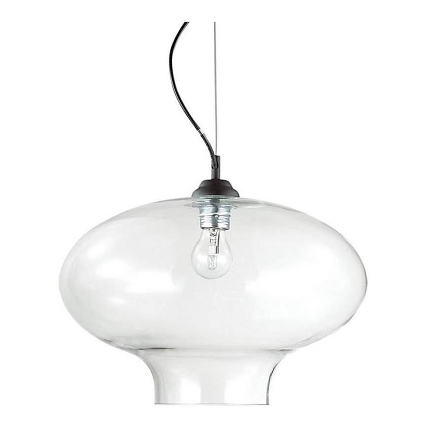 Ideal Lux - Lustra ar auklu BISTRO 1xE27/60W/230V d. 40 cm caurspīdīga