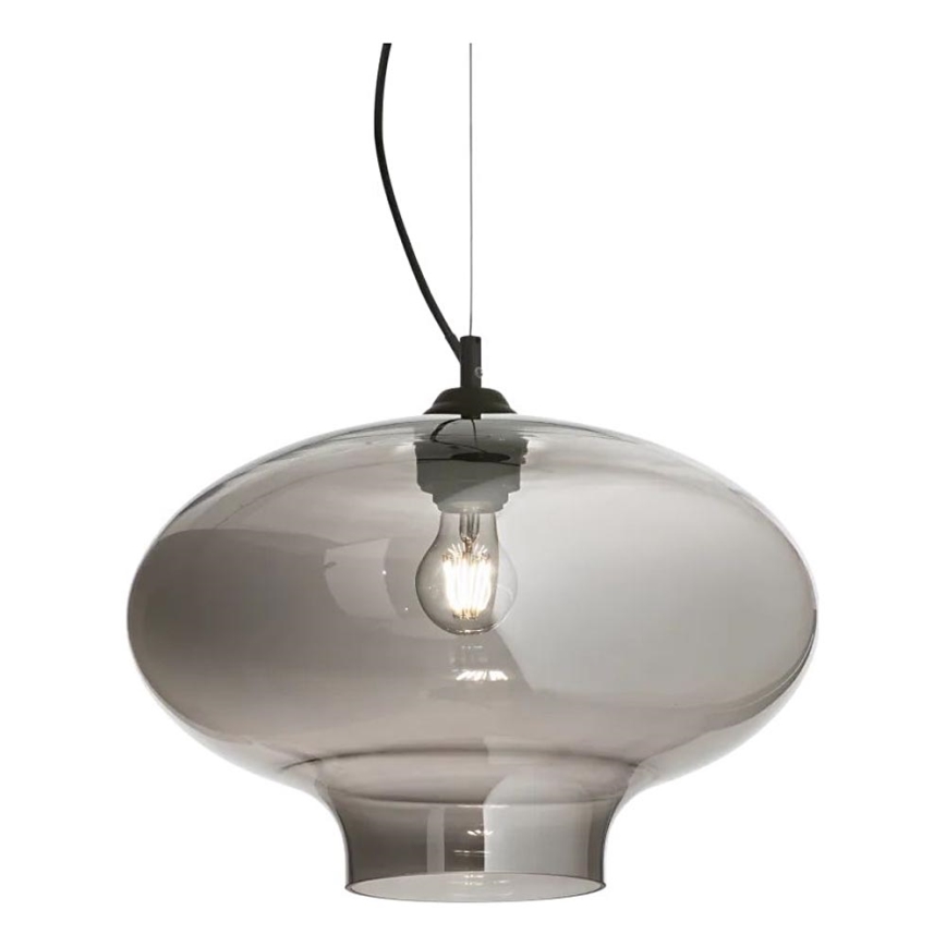 Ideal Lux - Lustra ar auklu BISTRO 1xE27/60W/230V d. 40 cm dūmakains
