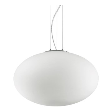 Ideal Lux - Lustra ar auklu CANDY 1xE27/42W/230V d. 40 cm balta