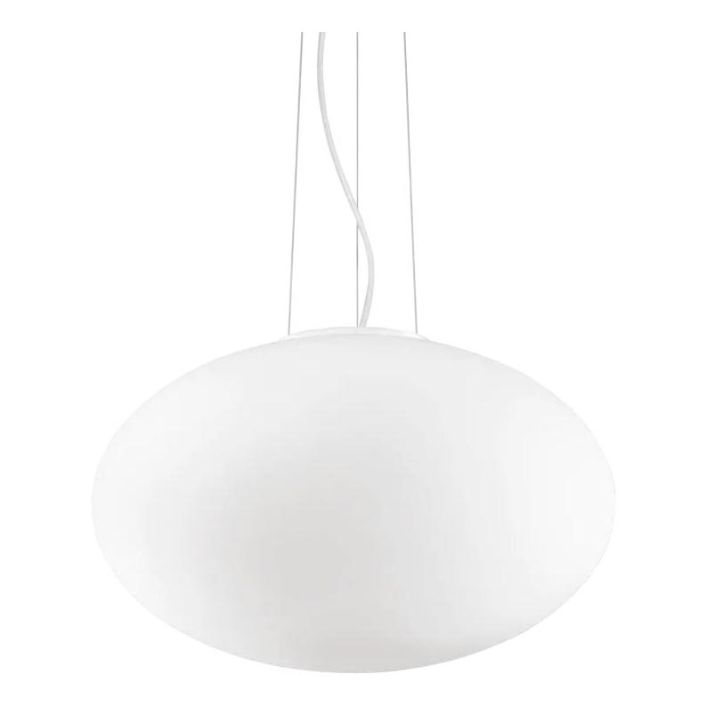 Ideal Lux - Lustra ar auklu CANDY 1xE27/42W/230V d. 50 cm balta