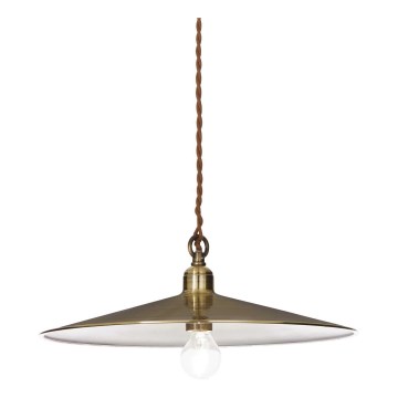 Ideal Lux - Lustra ar auklu CANTINA 1xE27/42W/230V d. 35 cm bronza
