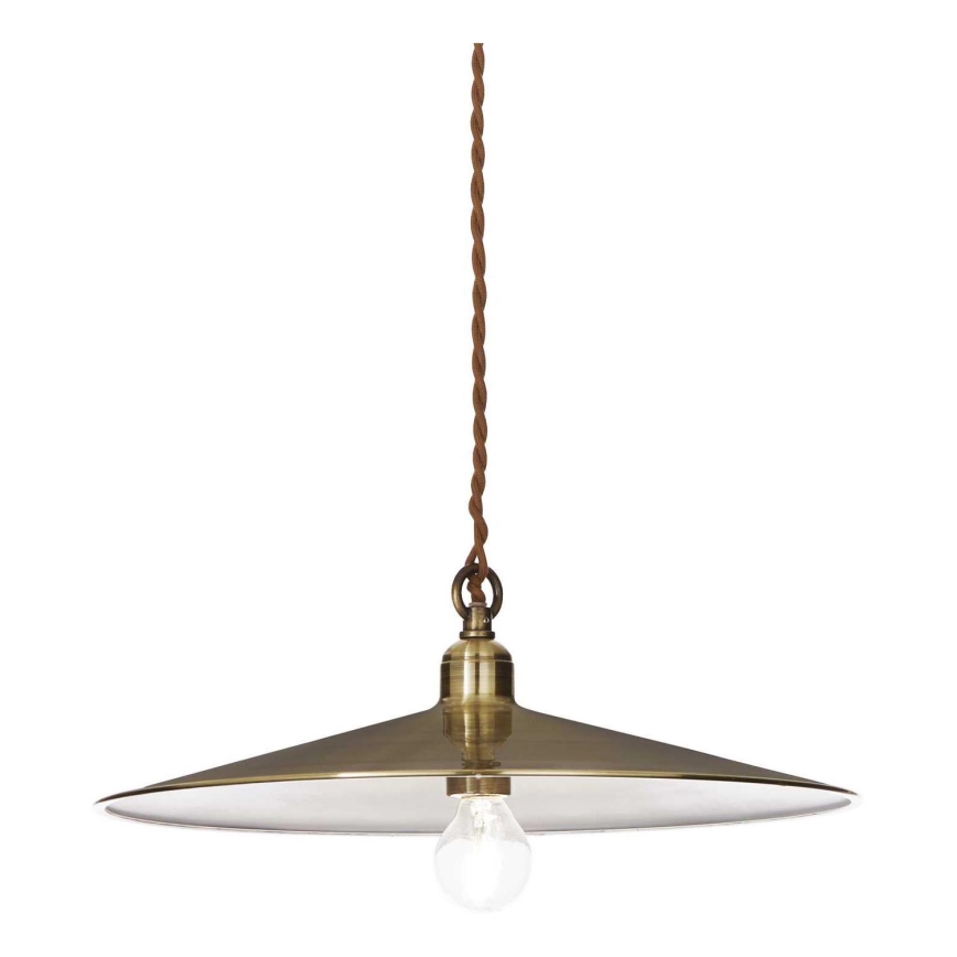 Ideal Lux - Lustra ar auklu CANTINA 1xE27/42W/230V d. 35 cm bronza