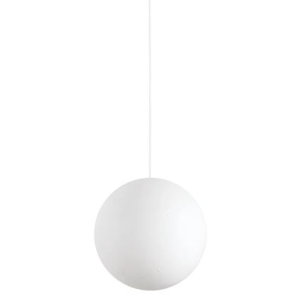 Ideal Lux - Lustra ar auklu CARTA 1xE27/25W/230V d. 30 cm balta