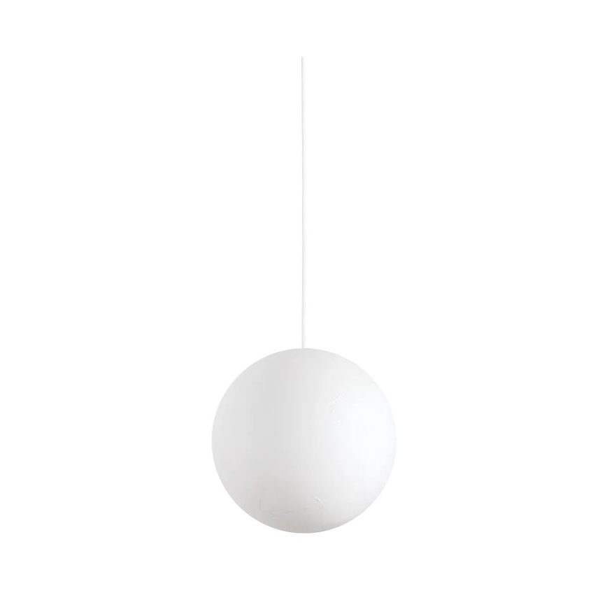 Ideal Lux - Lustra ar auklu CARTA 1xE27/25W/230V d. 30 cm balta