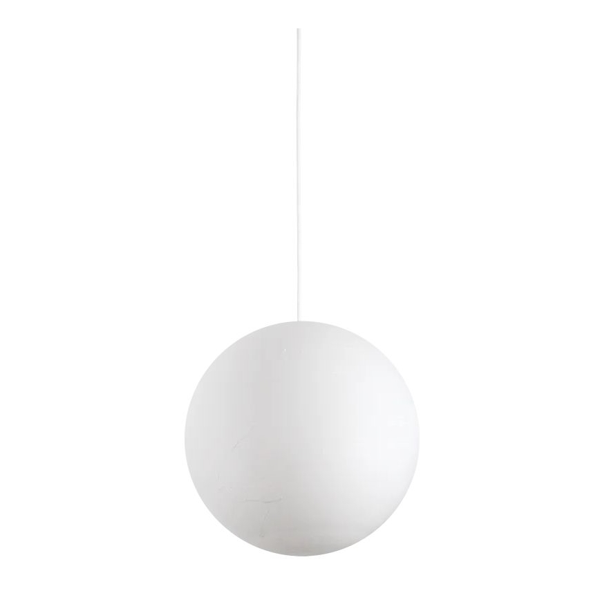 Ideal Lux - Lustra ar auklu CARTA 1xE27/25W/230V d. 40 cm balta