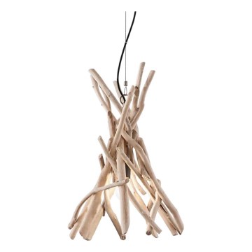 Ideal Lux - Lustra ar auklu DRIFTWOOD 1xE27/60W/230V guava