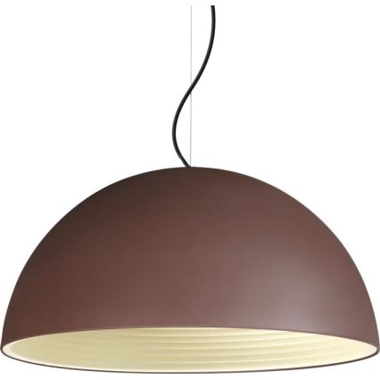 Ideal Lux - Lustra ar auklu FOLK 1xE27/60W/230V d. 50 cm brūna