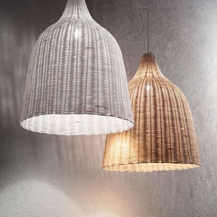 Ideal Lux - Lustra ar auklu HAUNT 1xE27/60W/230V d. 35 cm bēša