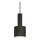 Ideal Lux - Lustra ar auklu HOLLY 1xE27/60W/230V d. 12 cm melna