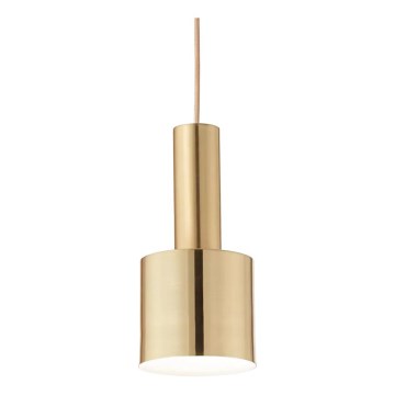 Ideal Lux - Lustra ar auklu HOLLY 1xE27/60W/230V d. 12 cm misiņš