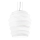 Ideal Lux - Lustra ar auklu KARMA 1xE27/60W/230V d. 38 cm balta