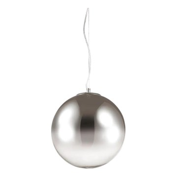 Ideal Lux - Lustra ar auklu MAPA 1xE27/42W/230V d. 40 cm pelēka/dūmakains
