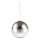 Ideal Lux - Lustra ar auklu MAPA 1xE27/42W/230V d. 40 cm pelēka/dūmakains