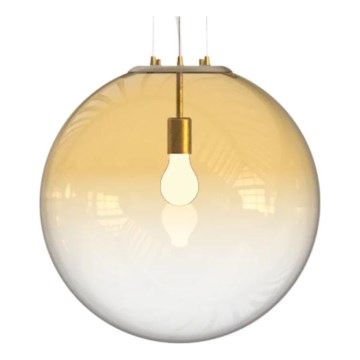 Ideal Lux - Lustra ar auklu MAPA 1xE27/42W/230V d. 50 cm zelta/dūmakains