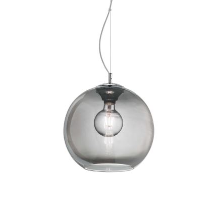Ideal Lux - Lustra ar auklu NEMO 1xE27/42W/230V d. 30 cm dūmakains