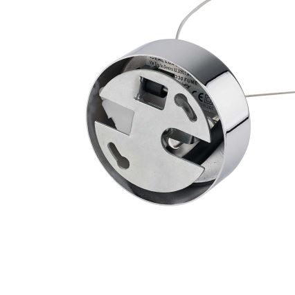 Ideal Lux - Lustra ar auklu NEMO 1xE27/42W/230V d. 30 cm dūmakains