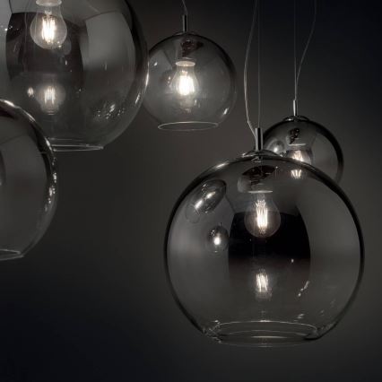 Ideal Lux - Lustra ar auklu NEMO PLUS 5xE27/42W/230V dūmakains