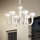 Ideal Lux - lustra ar ķēdi BON BON 8xE14/28W/230V Ø 95,5 cm balta