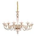 Ideal Lux - Lustra ar ķēdi BRIGITTA 12xE14/40W/230V d. 120 cm misiņš