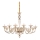 Ideal Lux - Lustra ar ķēdi BRIGITTA 12xE14/40W/230V d. 120 cm misiņš