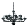 Ideal Lux - Lustra ar ķēdi CASANOVA 16xE14/40W/230V d. 120 cm pelēka